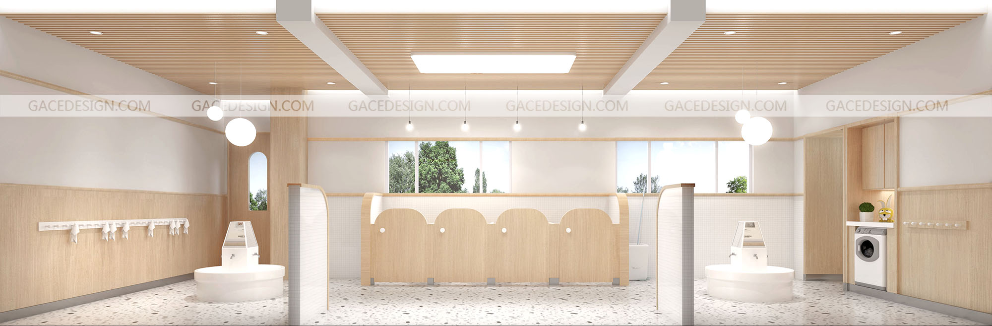 幼兒園衛(wèi)浴間設(shè)計(jì)有哪些注意事項(xiàng)？