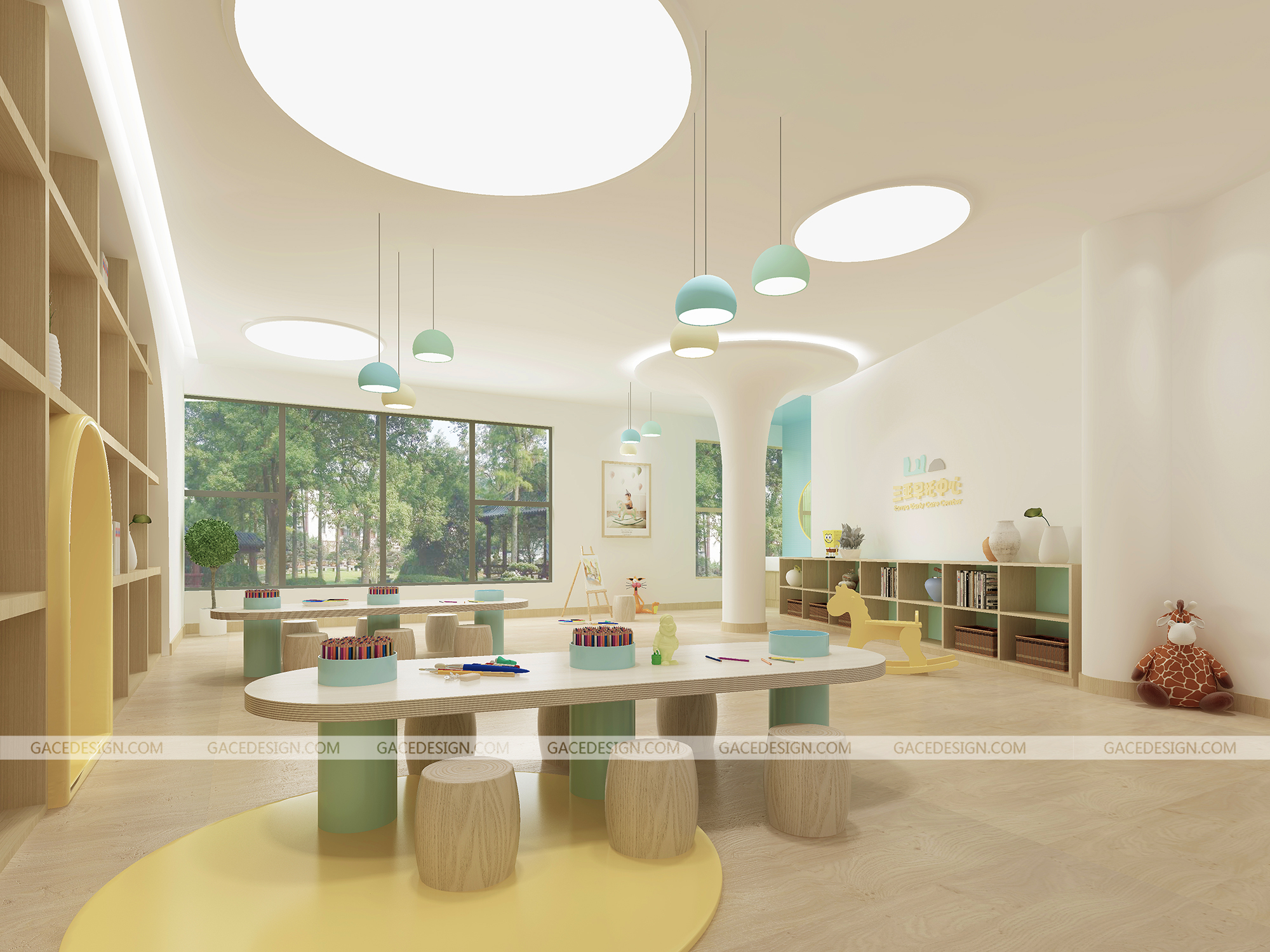 幼兒園室內(nèi)設(shè)計有哪些技巧？