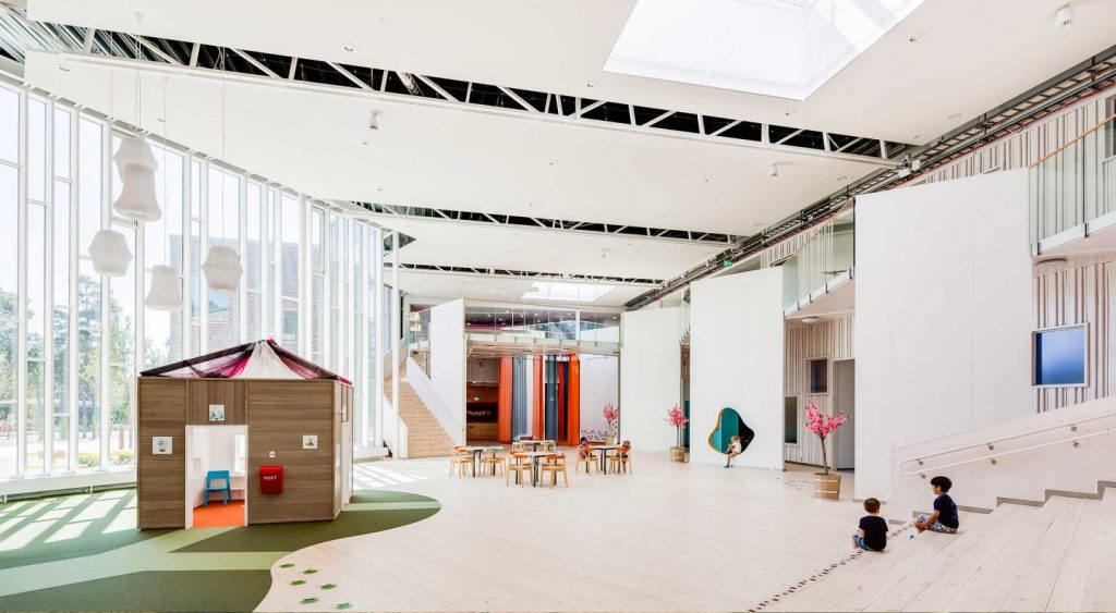 幼兒園室內(nèi)大廳設(shè)計(jì)主要區(qū)域有哪些？